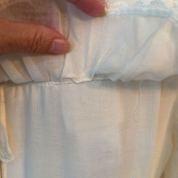 GUNNE SAX BY JESSICA 1970s Vintage Prairie Style Long Sleeve Maxi Dress - Picture 11 of 17